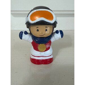 Fisher Price Little People Collector Team USA 2022 Winter Olympics Figure